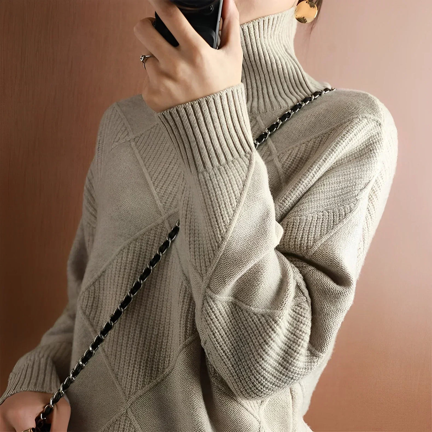 Dahlia | Cozy Lotus Style Sweater