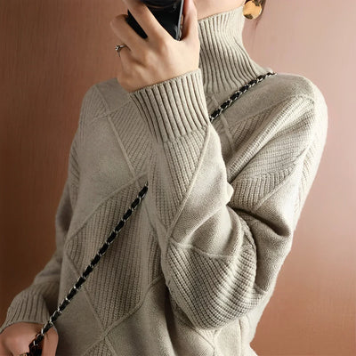 Dahlia | Cozy Lotus Style Sweater