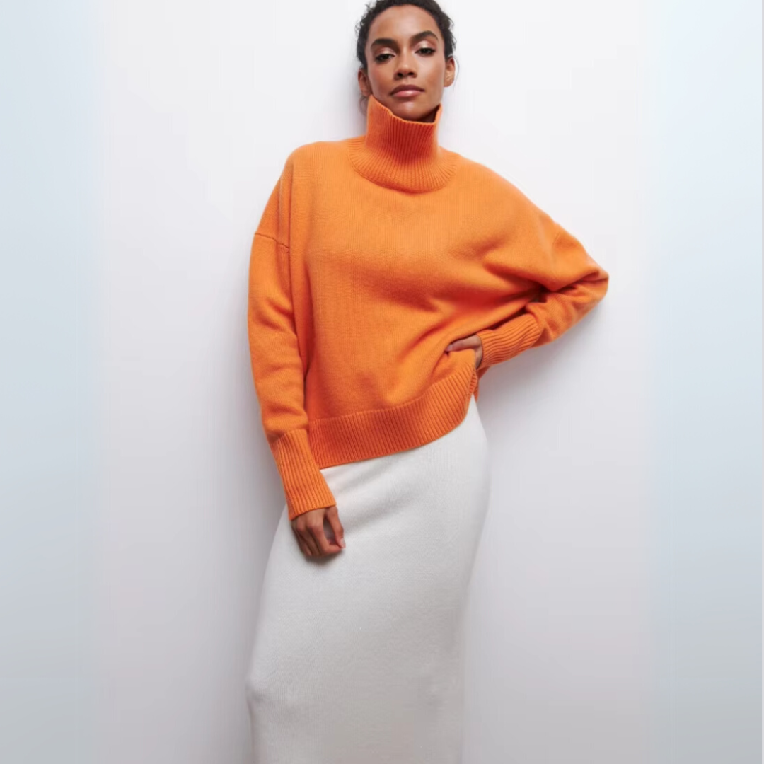 Avery | Classic Cozy Turtleneck Sweater