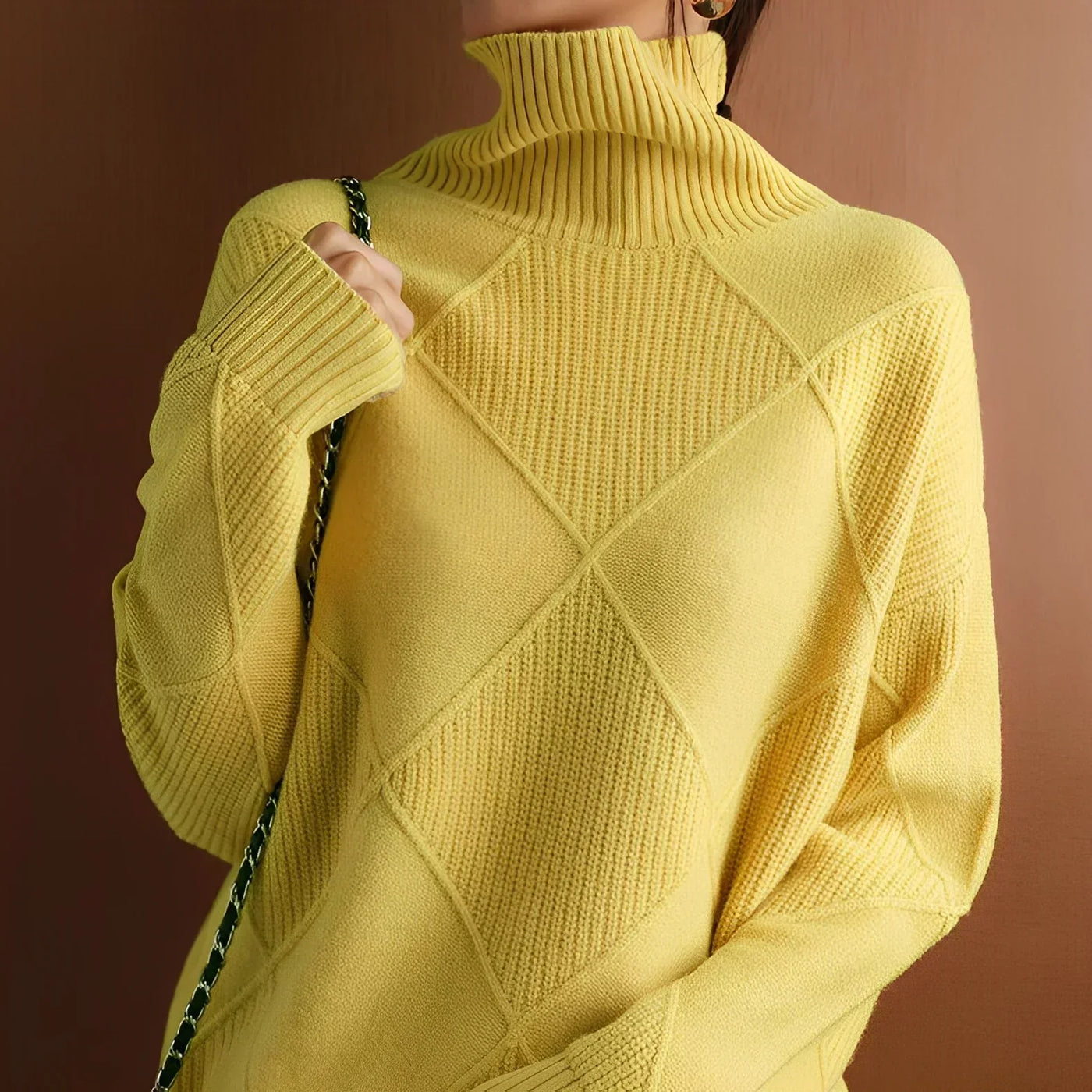 Dahlia | Cozy Lotus Style Sweater