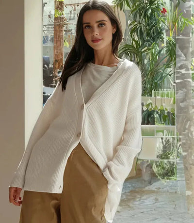 Dahlia | Elegant Knit Open Cardigan