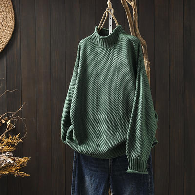 Aeris | Waffle Knit Casual Sweater
