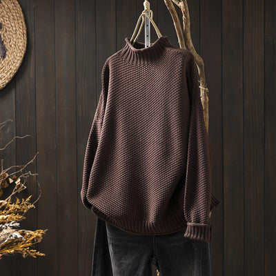 Aeris | Waffle Knit Casual Sweater