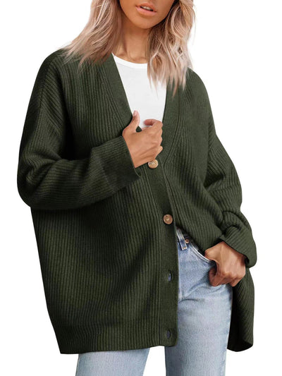 Dahlia | Elegant Knit Open Cardigan