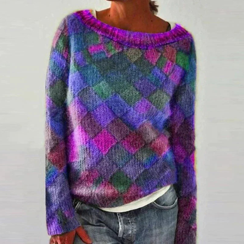 Ivy | Stylish Ribbed Knit Sweater