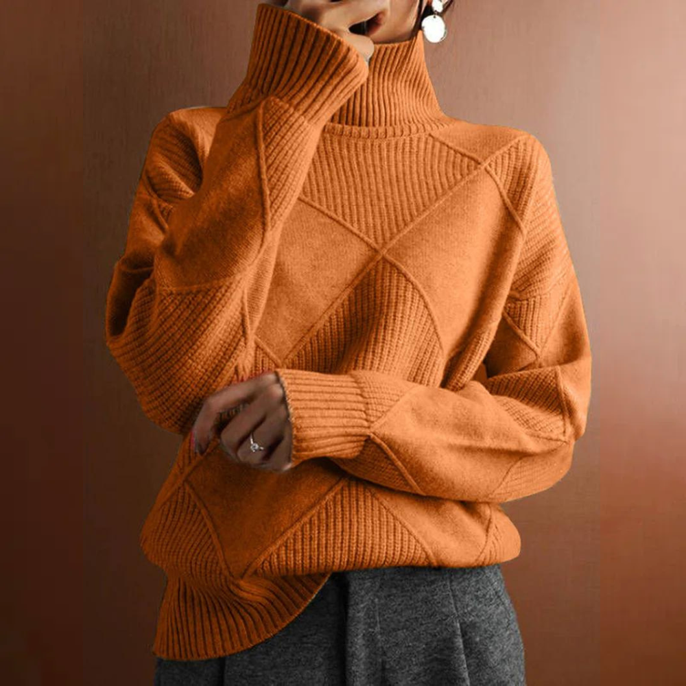Dahlia | Cozy Lotus Style Sweater