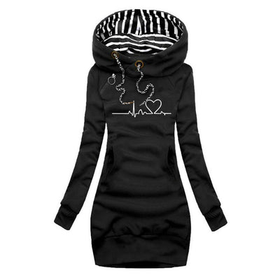 Cecile | Patterned Sweater Dress Knit