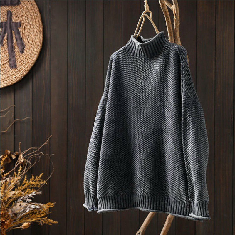 Aeris | Waffle Knit Casual Sweater