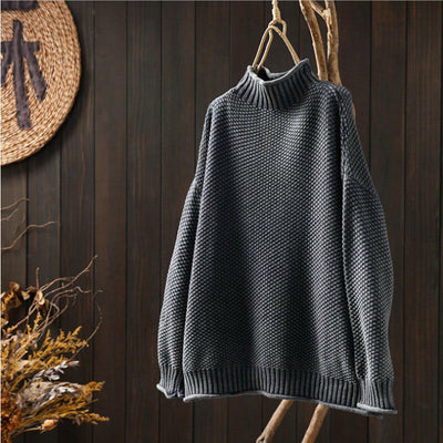 Aeris | Waffle Knit Casual Sweater