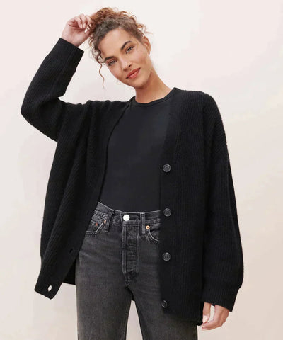 Dahlia | Elegant Knit Open Cardigan