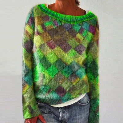 Ivy | Stylish Ribbed Knit Sweater
